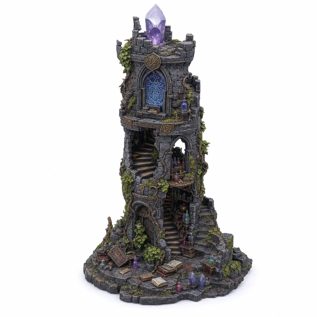 Torre del Mago en Ruinas